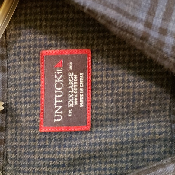 EUC UNTUCKit XXXL Shirt - Picture 4 of 7